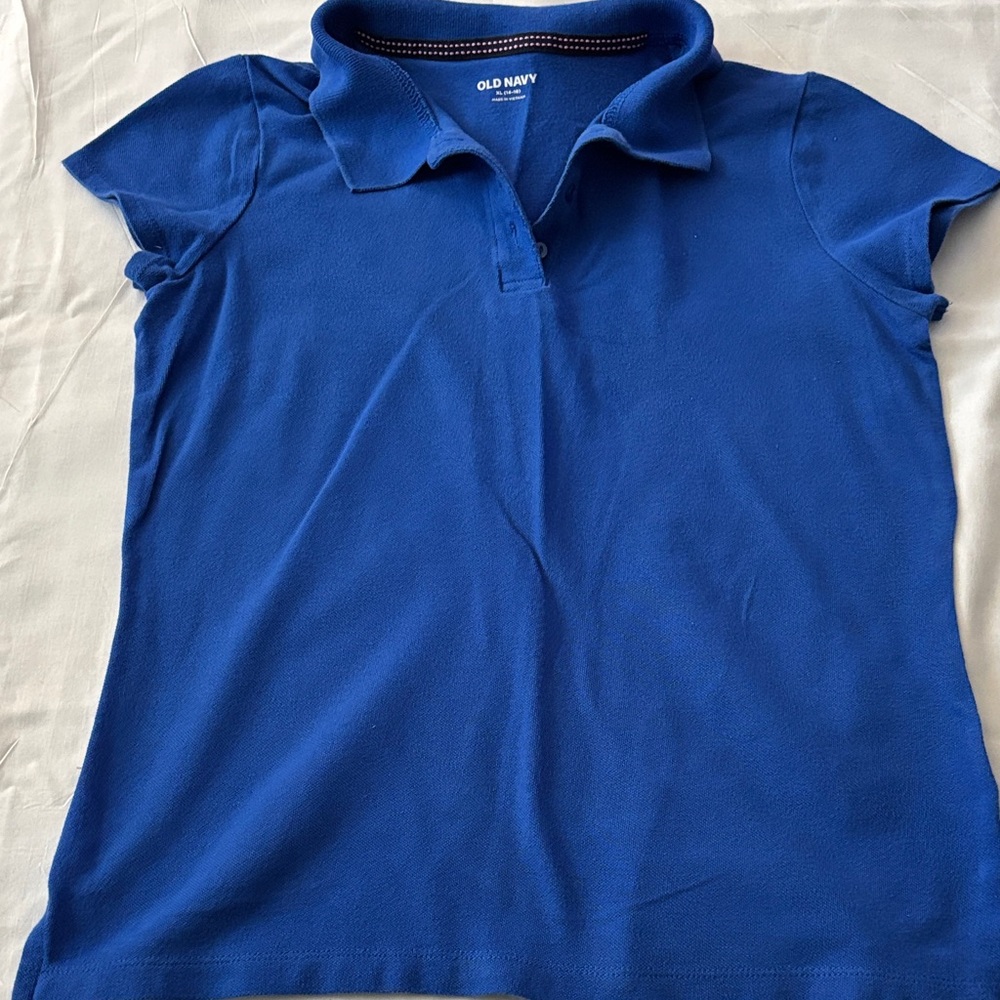 Old Navy Kids Royal Blue Short Sleeve Polo